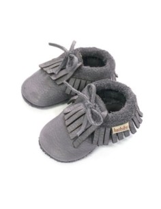 Baobaby - Mocassini Baby Grey 2XS 2