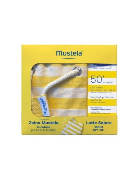 Mustela - Zaino Spiaggia + Latte Solare 100ml