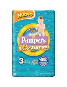 Pampers - Costumino taglia 3 (6-11KG) 12Pz