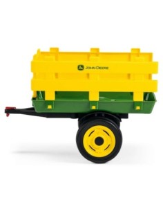 Peg Perego - Stake-Side Trailer Per "John Deere Ground Loader" 2