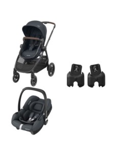 Maxi Cosi - Trio Zelia3 + CabrioFix I-size + Adattatori