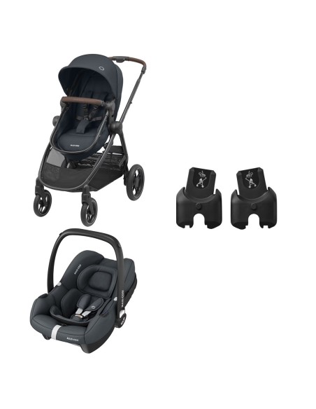 Maxi Cosi - Trio Zelia3 + CabrioFix I-size + Adattatori