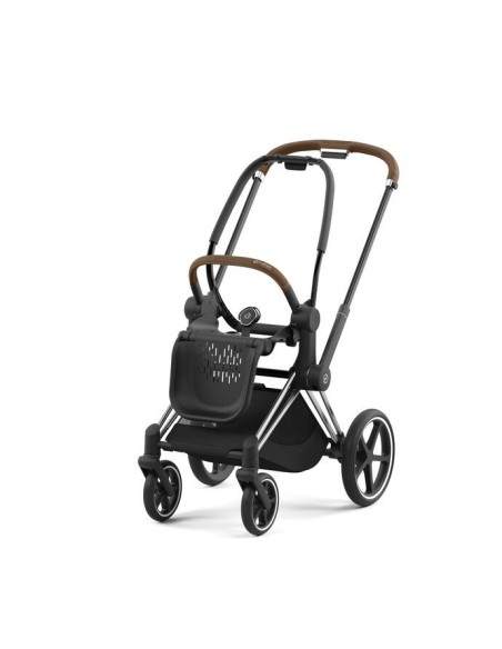 Cybex - Trio Priam Con Telaio Chrome Brown e seggiolino Cloud T i-Size