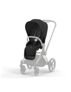 Cybex - Trio E-Priam Con Telaio MattBlack e seggiolino Cloud T i-Size 2