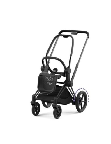 Cybex - Trio E-Priam Con Telaio MattBlack e seggiolino Cloud T i-Size