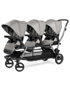 Peg Perego - Passeggino Trigemellare Triplette Piroet - Spedizione Gratuita 2