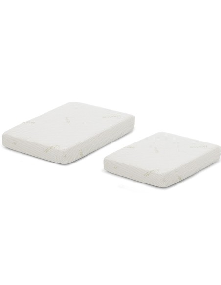 Hugs Factory - Kit Materassi Per Lettino ZeroSei 98x70x10 + 56x70x10