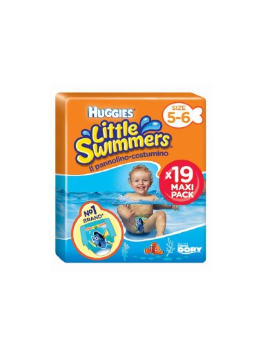 Huggies - Little Swimmers 5-6 (12-18KG) x19 MAXI PACK