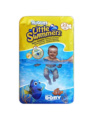 Huggies - Little Swimmers taglia S 2-3 (3-8KG) 12pz