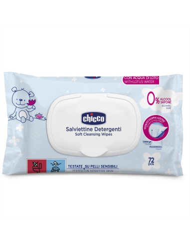 Chicco - Salviettine Detergenti Con Plaquet 72Pz