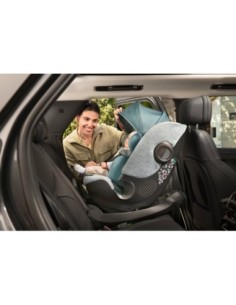 Chicco - Seggiolino Auto Bi-Seat Air Con Base Full 360 i-Size (40-150 CM) - Spedizione Grauita 2