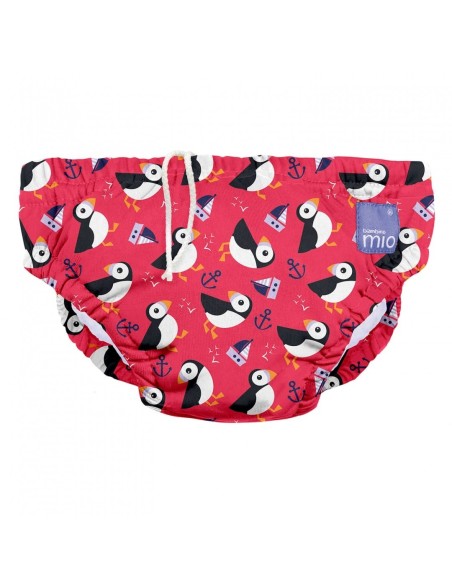 Bambino Mio - Pannolino Da Piscina Puffin Parade Taglia Medium