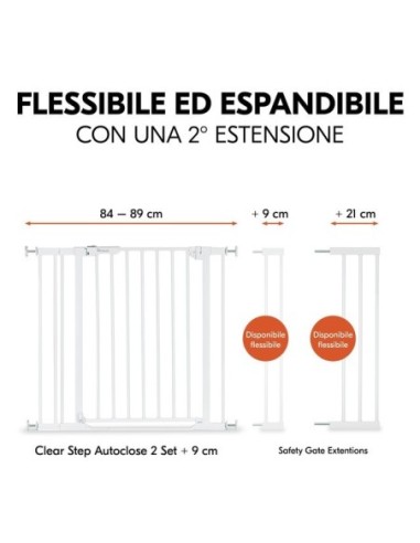 Hauck - Cancelletto Clear Step 2 +9cm