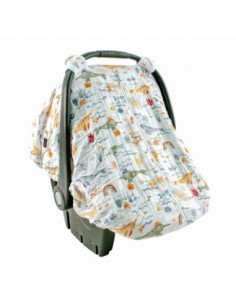 Bebe Au Lait - Cover Seggiolino Auto In Mussola FS
