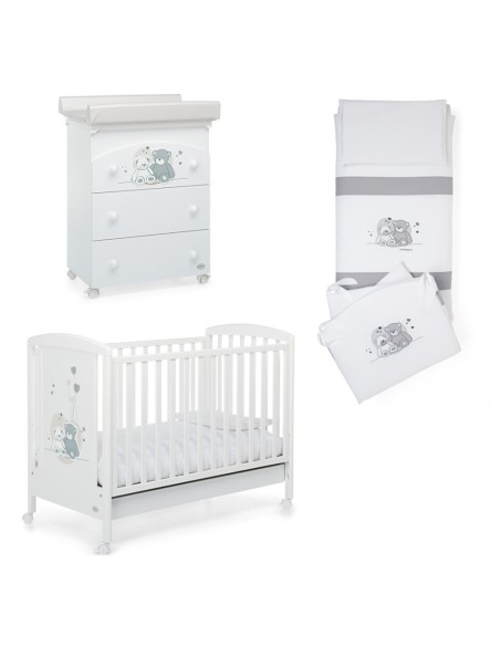 Foppapedretti cameretta Mascotte + materasso Jolly Plus Italbaby OMAGGIO