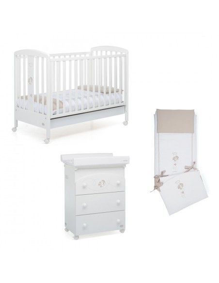 Foppapedretti cameretta BabyFly + materasso Jolly Plus Italbaby OMAGGIO