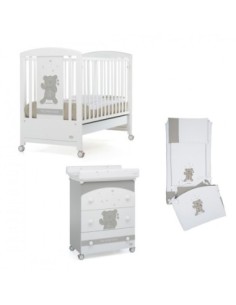 Foppapedretti cameretta My Little Love + materasso Jolly Plus Italbaby OMAGGIO