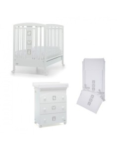 Foppapedretti cameretta BabyZoo + materasso Jolly Plus Italbaby OMAGGIO