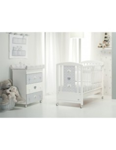Foppapedretti cameretta Lovely + materasso Jolly Plus Italbaby OMAGGIO 2