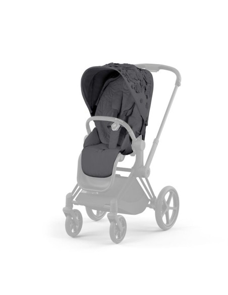 Cybex - Priam Seat Pack Simply Flowers Grey -  Spedizione Gratuita