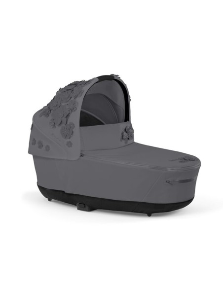 Cybex- Priam Navicella Lux Simply Flowers Grey - Spedizione Gratuita