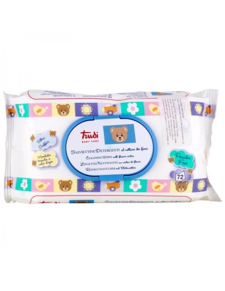 Trudi - Salviette Detergenti 72 Pezzi