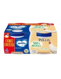 Mellin - Omogeneizzato Pollo 4x80G