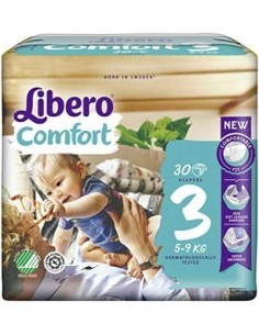 Libero - Pannolini Comfort Taglia 3 5-9KG 30 Pezzi