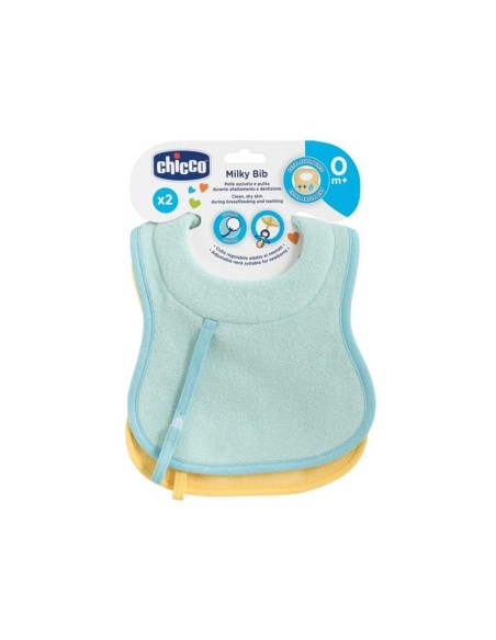 Chicco - Bavaglione 0m+ 2 Pezzi