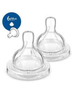 Philips Avent - Tettarelle Classic+ Flusso Liquidi Densi