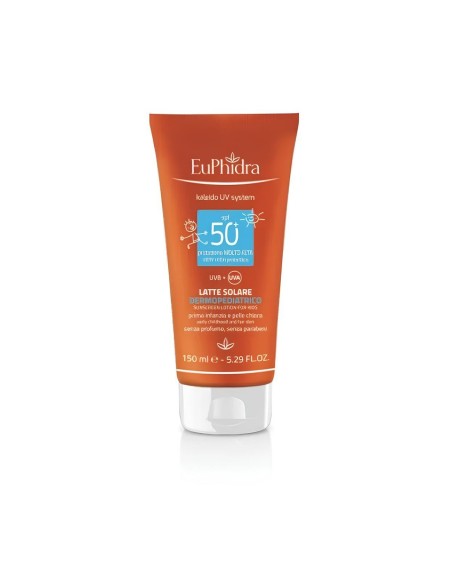Euphidra - Latte Solare Dermopedriatico 50+ 150ml