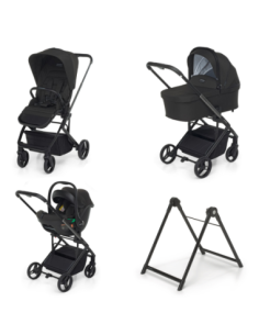 Foppapedretti - Trio TicToc Travel System i-Size Con Supporto Per Navicella Elevo In Omaggio - Spedizione Gratuita