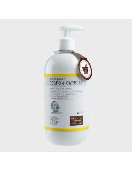 Fiocchi Di Riso - Detergente Corpo e Capelli Camomilla 400ml