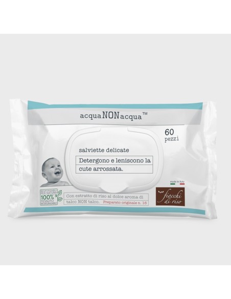 Fiocchi Di Riso - Salviette Detergenti Acqua Non  Acqua