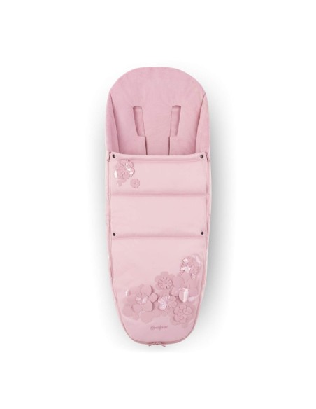 Cybex - Coprigambe Platinum Simply Flowers Pink - Spedizione Gratuita