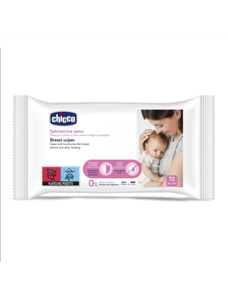 Chicco - Salviettine Detergenti Seno 72 Pz