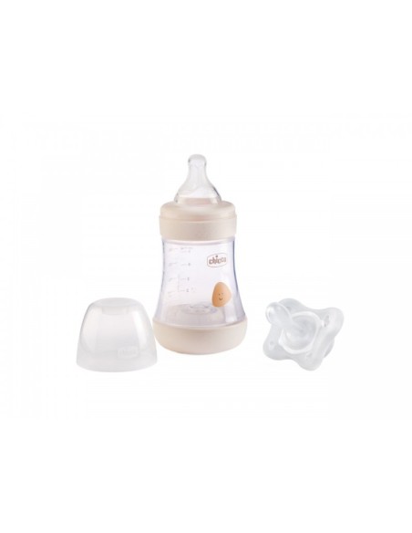 Chicco - Biberon Perfect5 150 ml neutro + Gommottino 0-2 Neutro