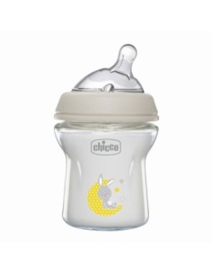 Chicco - Biberon NaturalFeeling Vetro 150ml Flusso Lento