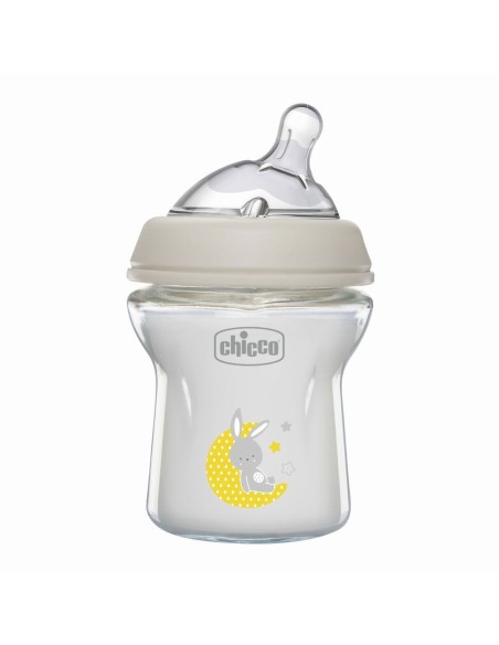 Chicco - Biberon NaturalFeeling Vetro 150ml Flusso Lento