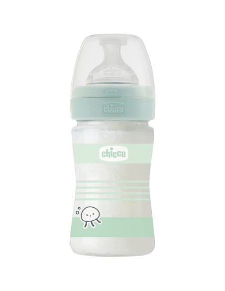 Chicco - Biberon Vetro Verde 150ml Flusso Lento