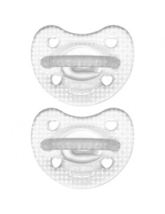 Chicco - Gommotto Silicone Crystal 2-6 Mesi 2 Pezzi