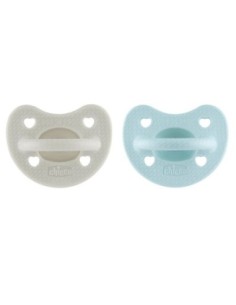 Chicco - Gommotto Silicone Luxe 6-16 Mesi 2 Pezzi