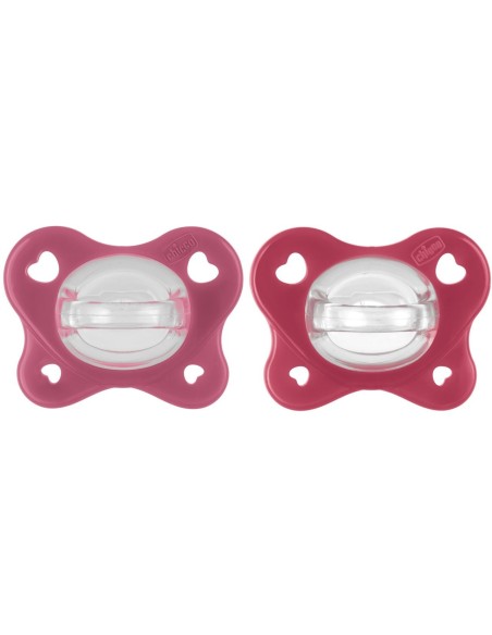 Chicco - Succhietto Physioforma Dual Soft 16-36M 2 Pezzi