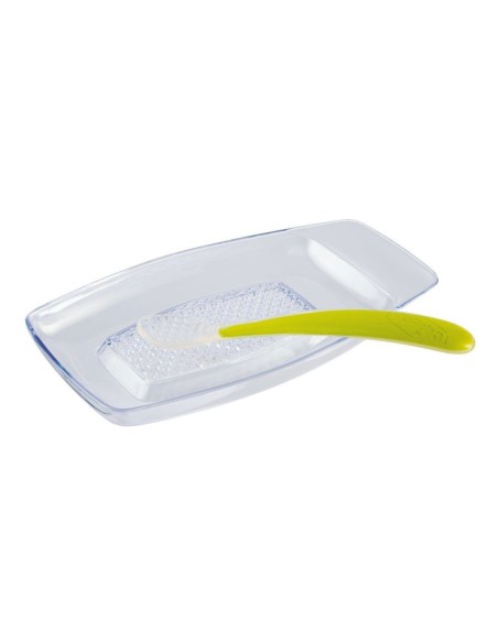 Chicco - Grattuggia e Cucchiaio In Silicone