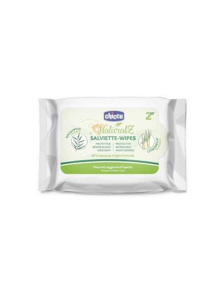 Chicco - Salviettine Rinfrescanti Alla Citronella NaturalZ