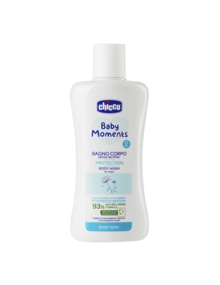 Chicco - Bagnoschiuma 200ml Pelli Delicate Baby Moments
