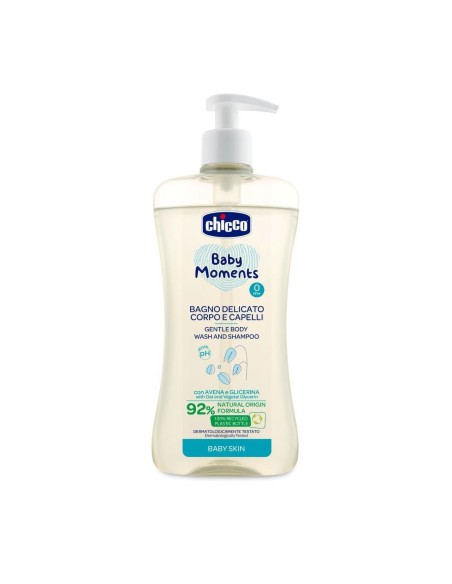 Chicco - Bagno Delicato Corpo E Capelli Baby Moments 500ml