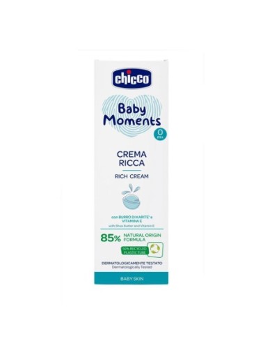 Chicco - Crema Ricca Pelli Delicate 100ml