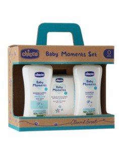 Chicco - Baby Moments Set Bagnoschiuma Shampoo E Colonia 2