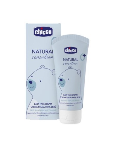 Chicco - Baby Crema Viso Natural Sensation